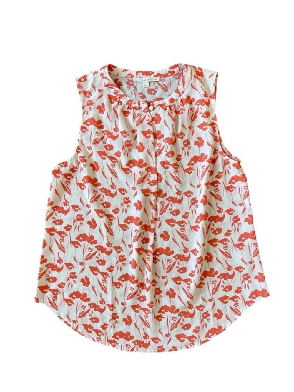 Fun 2 Fun Sleeveless Floral Top